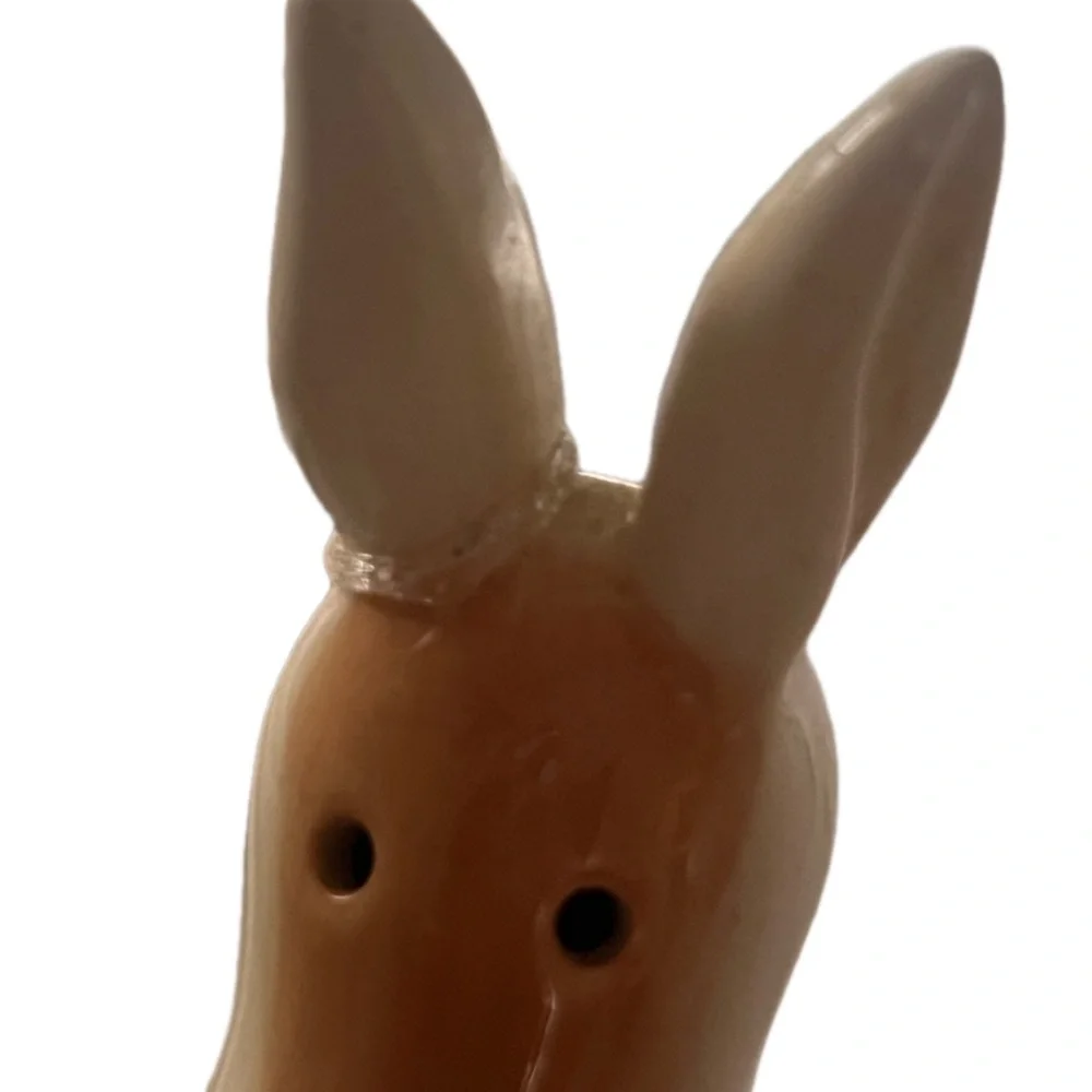 Nikko Woodbury Salt & Pepper Shakers Bunnies with Easter Base